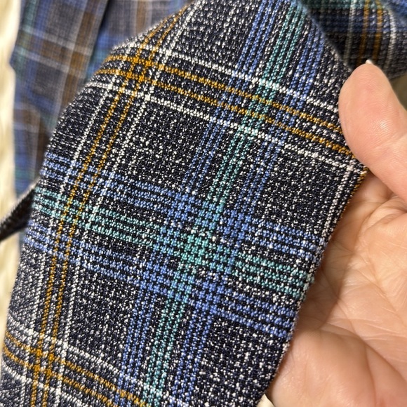 Veronica Beard Clerrence Plaid Tweed High Waist Cropped Paperbag Trouser size 6 - Picture 7 of 13